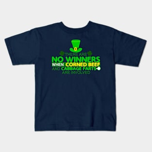 Corned Beef and Cabbage Farts - St. Patrick's Day Kids T-Shirt